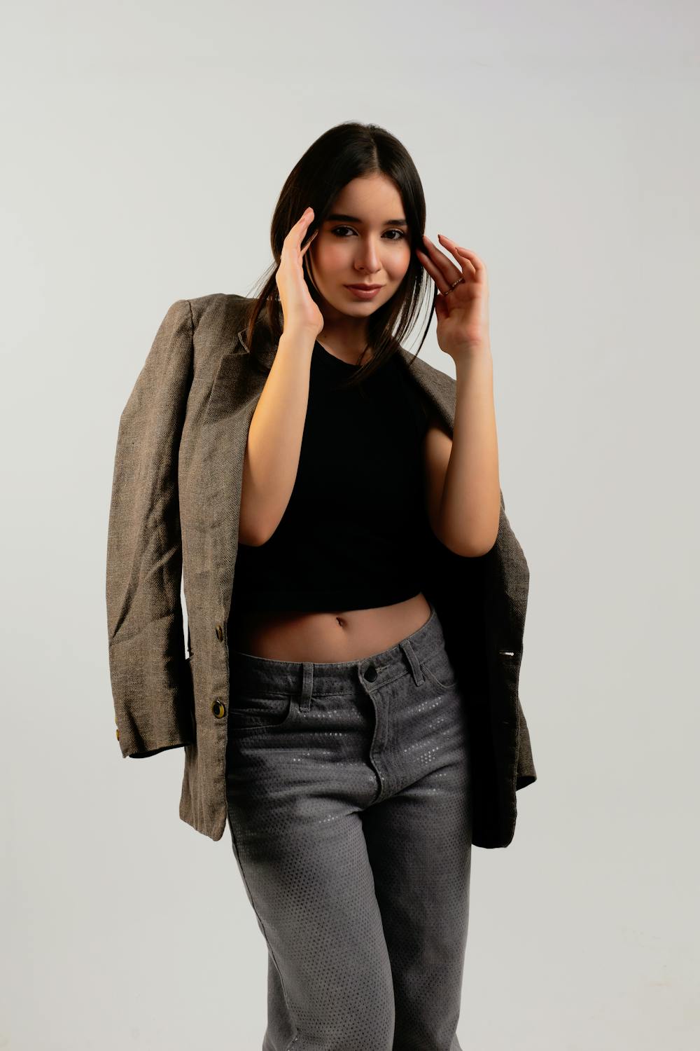 Smart evening outfit example