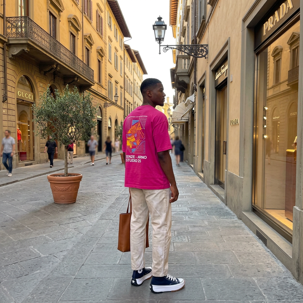 Before outfit for smart evening outfit